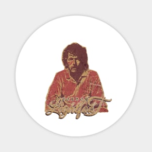 Gordon Lightfoot Retro Magnet